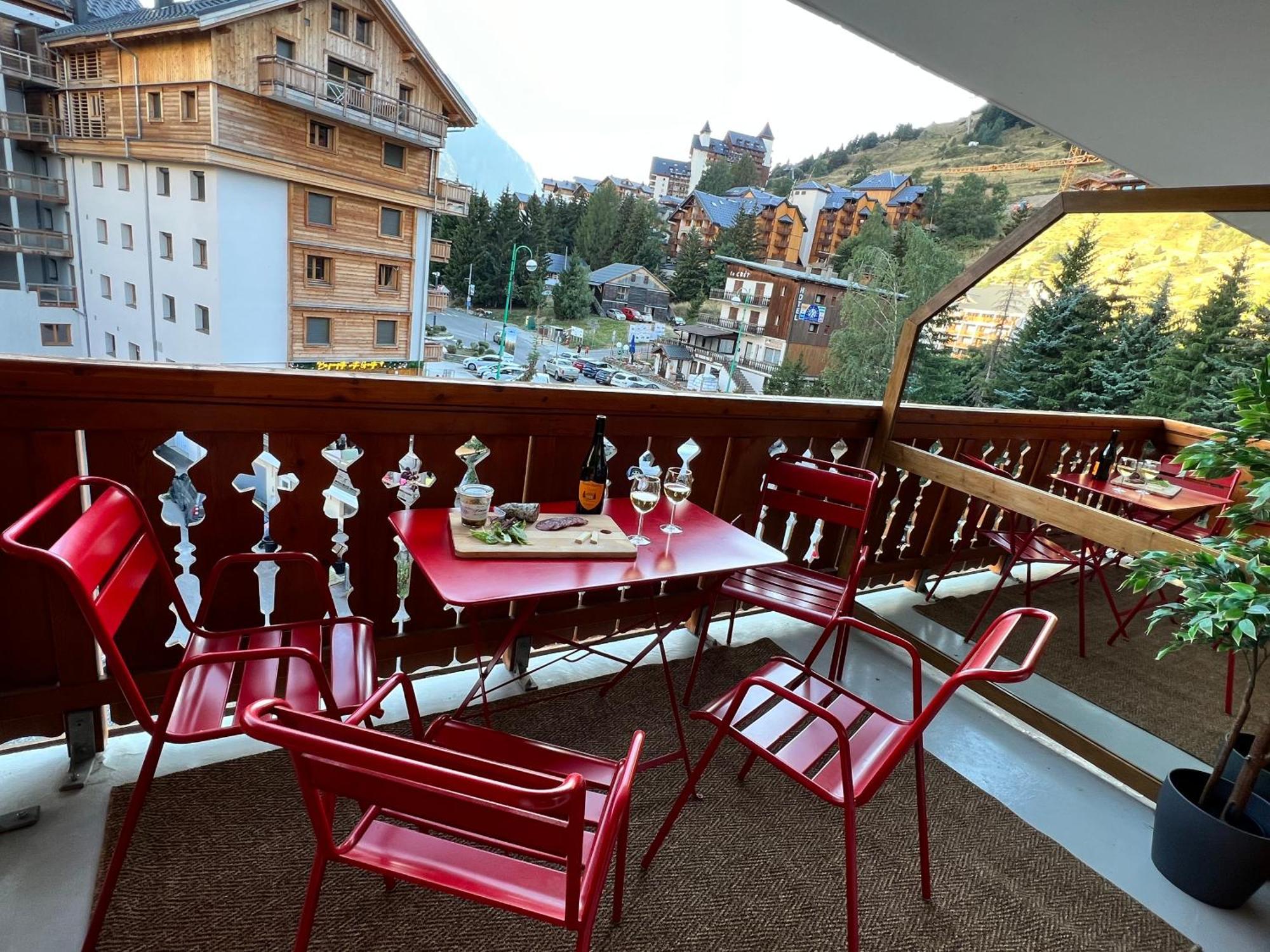 Appart Centre Station Les 2 Alpes, Parking, Wifi Les Deux Alpes Bagian luar foto